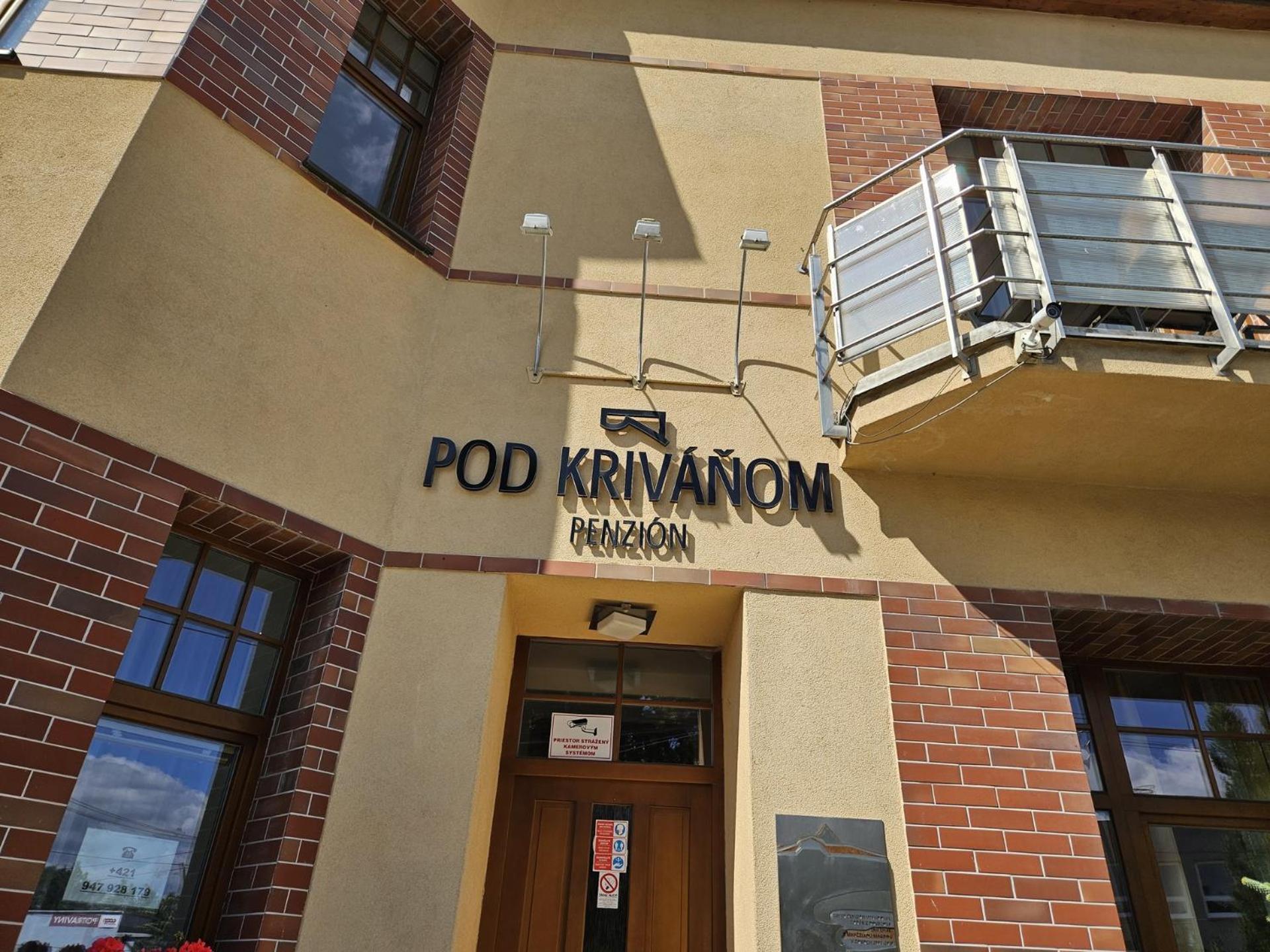 Penzion Pod Krivanom Liptovský Hrádok 外观 照片